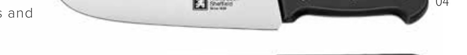 Richardson Sheffield Universal Butcher Knife with Notches 025600RSPC222, 8711155461753