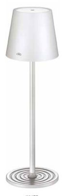 Cilio Sole LED Table Lamp White Round Base C190816, 4017166190816