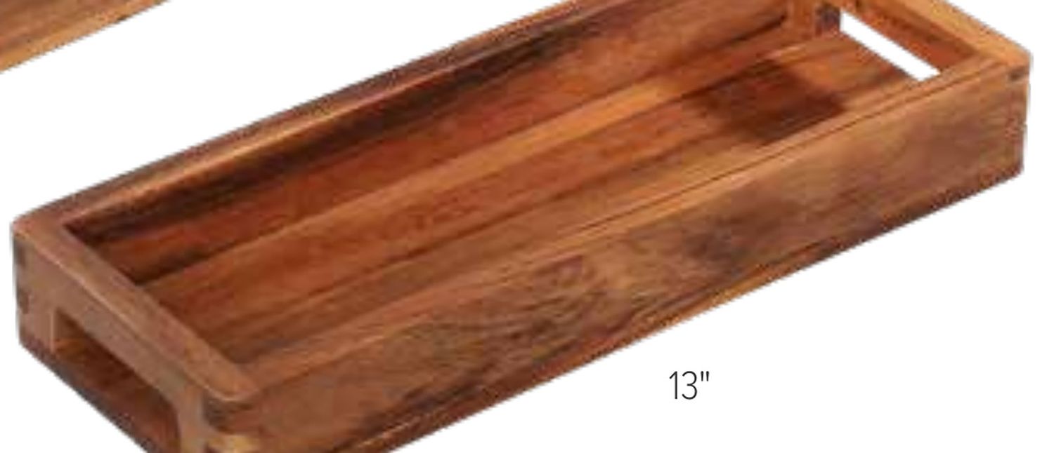 Zassenhaus Contemporary Serving Tray Acacia Rectangular M059229, 4006528059229