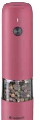 Zassenhaus Koln Rechargeable Salt or Pepper Mill Pink M033168, 4006528033168