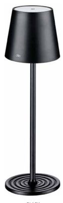 Cilio Sole LED Table Lamp Black Round Base C190830, 4017166190830