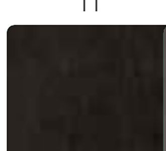 Davanti Mattola Placemat Rectangle Black 80101, 728547801019