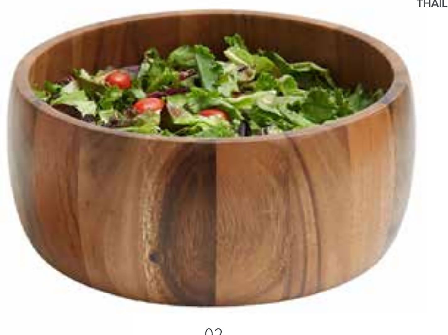 Frieling Calabash Serving Bowl Acacia Large 6051, 728547060515