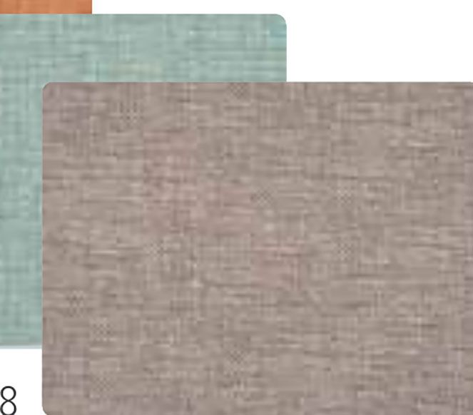 Davanti Novotela Luxe Rectangular Placemat Cashmere 85204, 728547852042