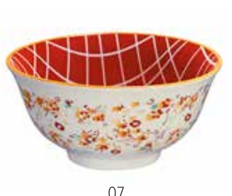 Amici Design Flowers Porcelain Bowl C107678, 4017166107678