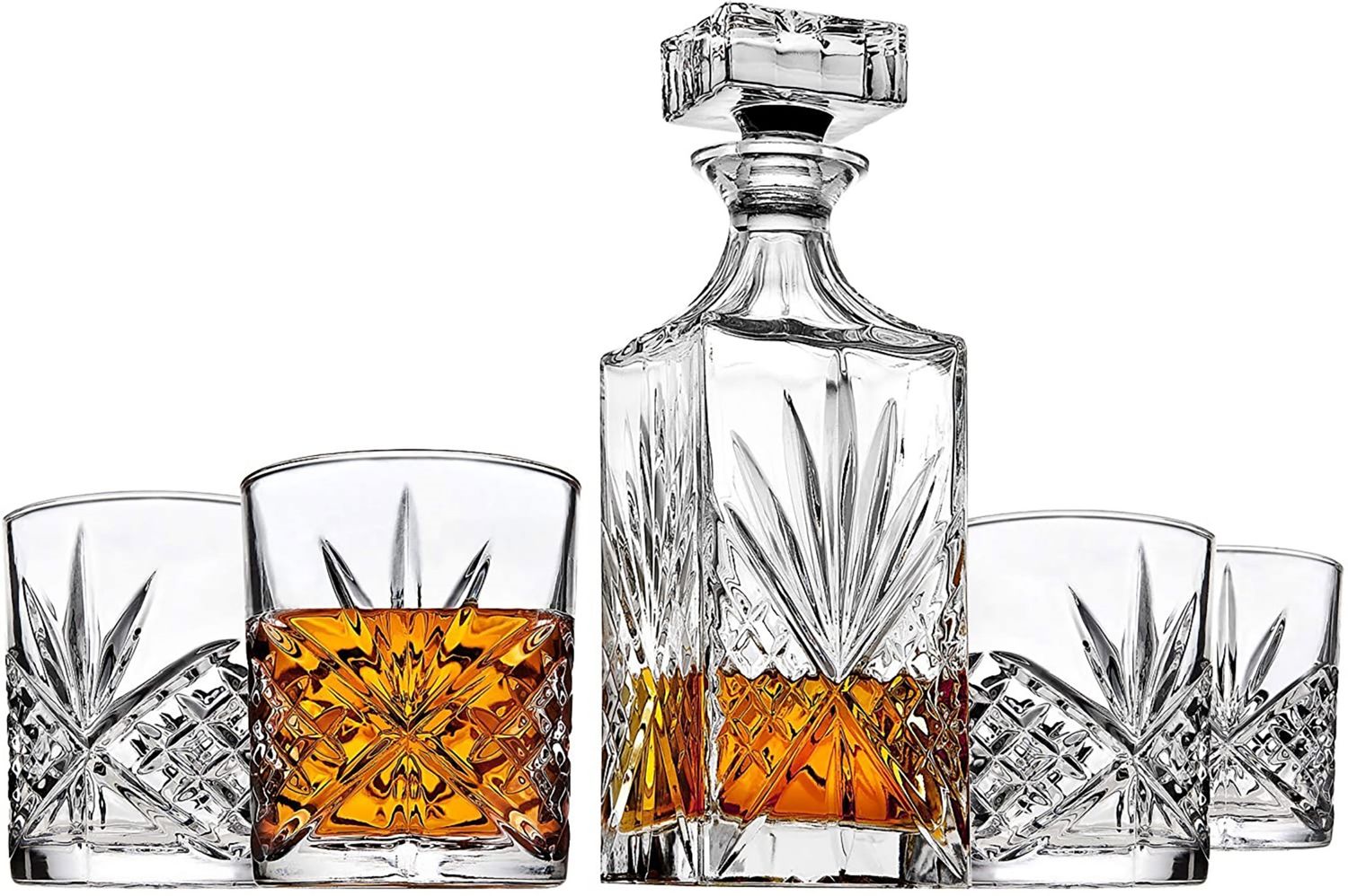 Godinger Dublin 5 Piece Whiskey Set 25580, 028199255803