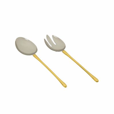 Godinger Droplet Salad Servers 51325, 028199513255