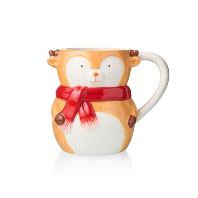 Godinger Reindeer Figural Mug 14784, 028199147849