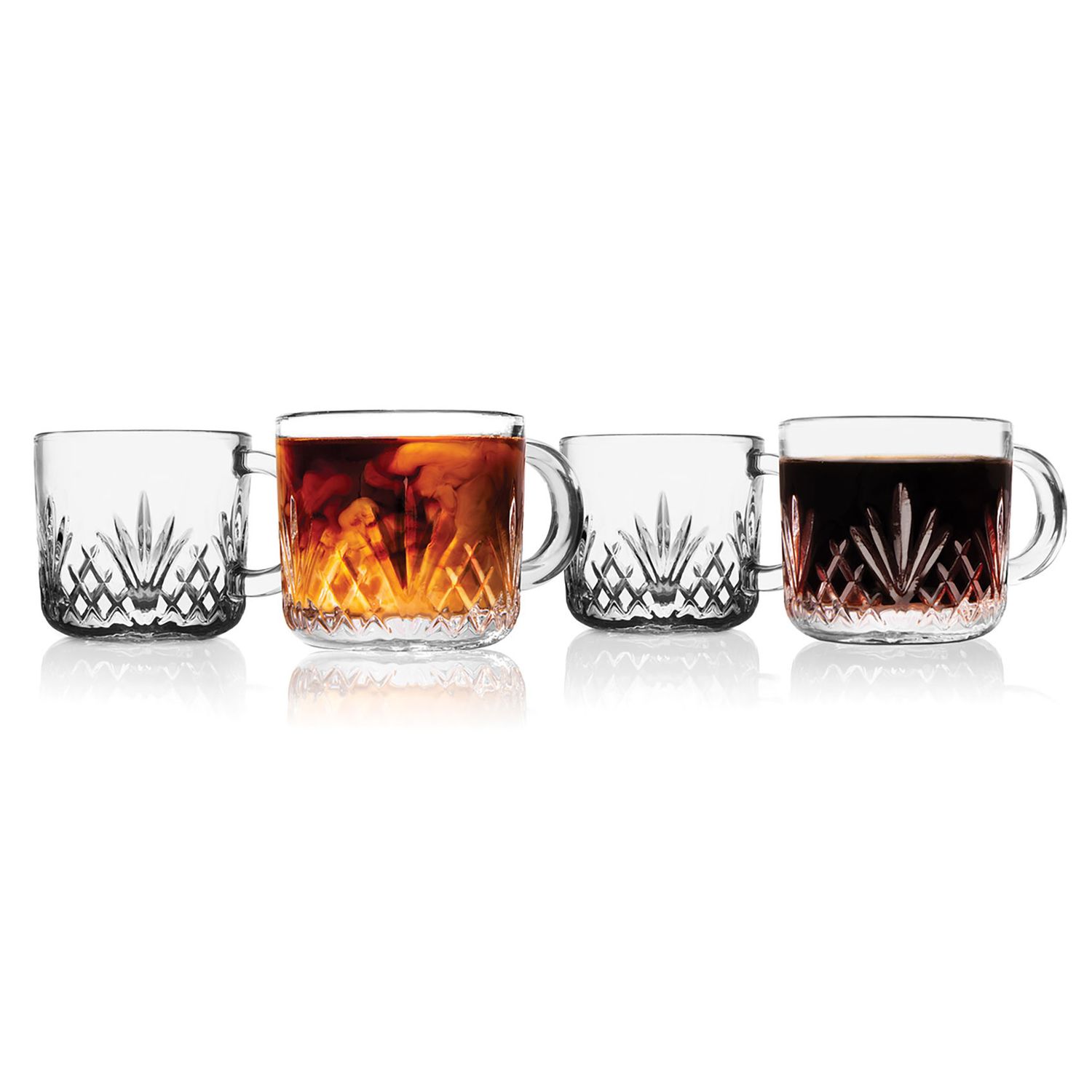 Godinger Set of 4 Dublin Espresso Mug 27646, 028199276464