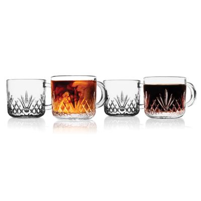 Godinger Set of 4 Dublin Espresso Mug 27646, 028199276464