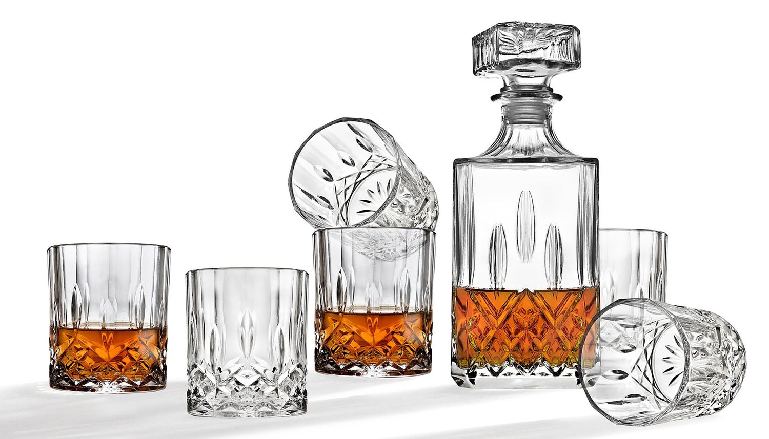 Godinger Oxford 7 Piece Whiskey Set 45307, 028199453070