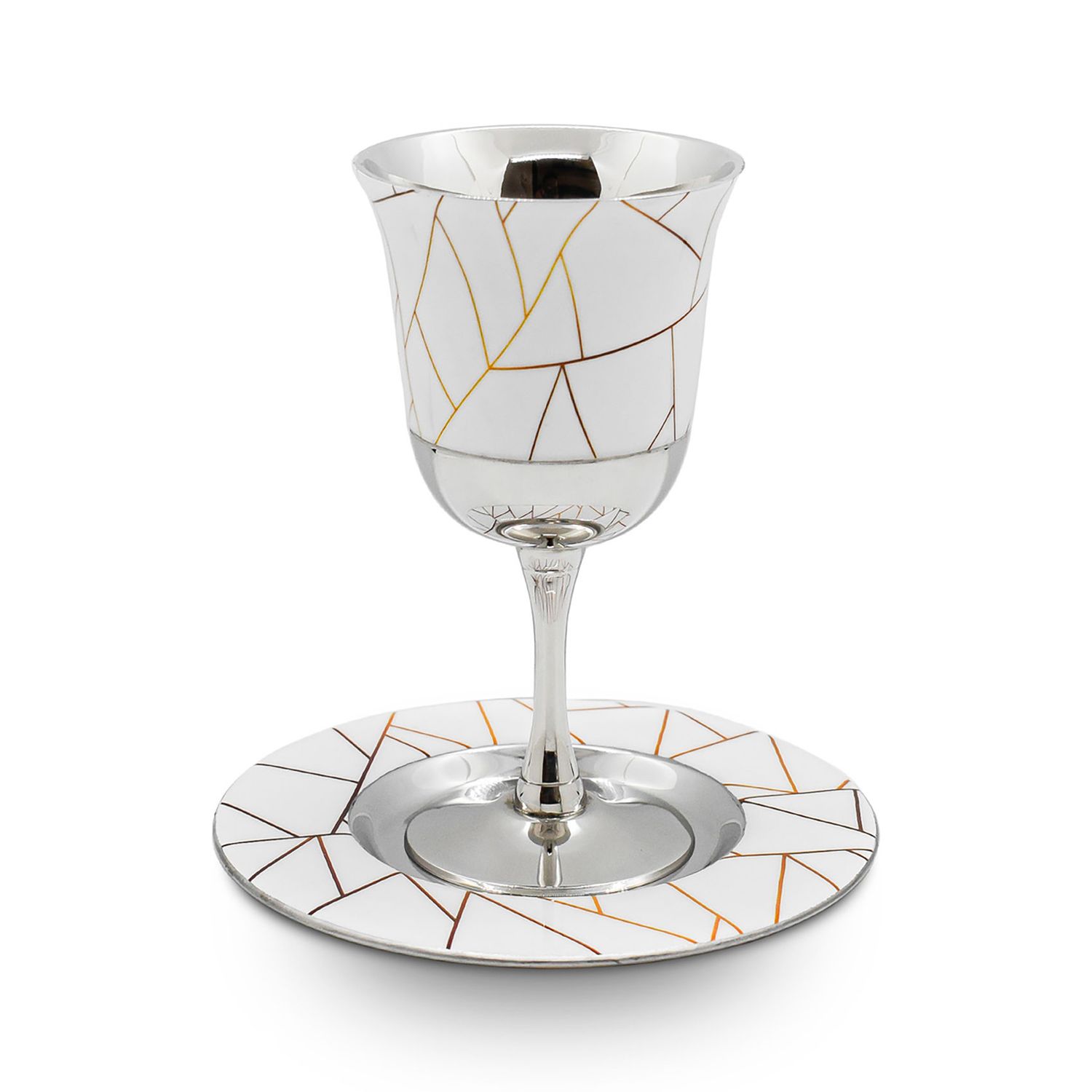 Godinger Kiddush Cup with Tray 50722, 028199507223