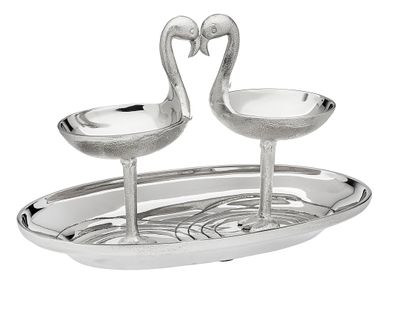 Godinger Flamingo Apperizer Dish 96530, 028199965306