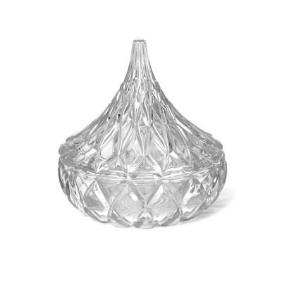 Godinger Hershey Kisses Candy Jar Clear 64634, 028199646342