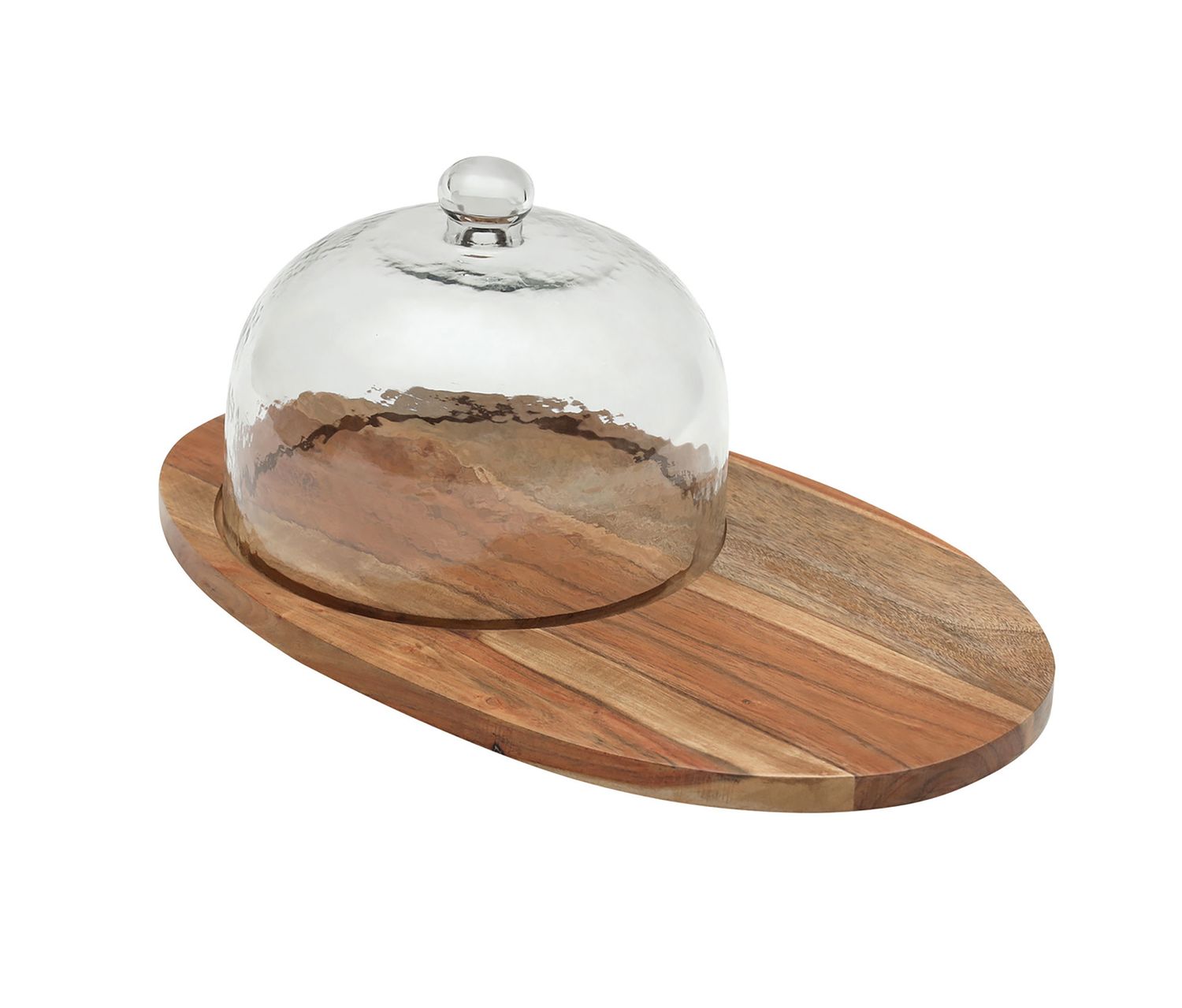 Godinger Glass Covered Cheese Board 50738, 028199507384