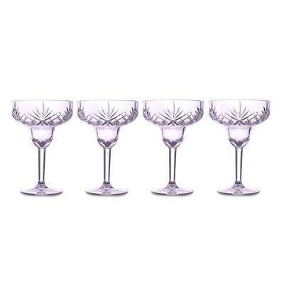 Godinger Set of 4 Dublin Acrylic Margarita la 66211, 028199662113