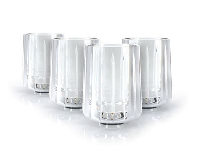 Godinger Set of 4 Mae Double Old Fashioned Glass Clear 9 oz 27772, 028199277720