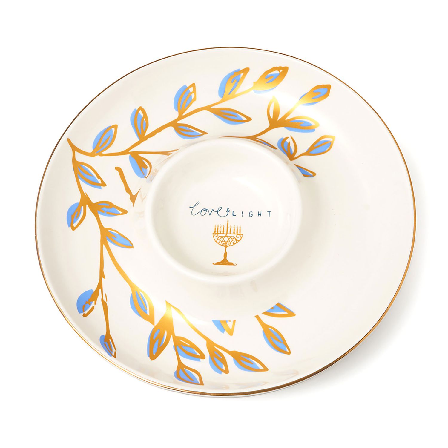 Godinger Menorah Chip &amp; Dip 14797, 028199147979