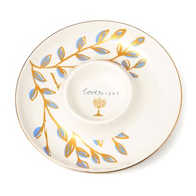 Godinger Menorah Chip &amp; Dip 14797, 028199147979