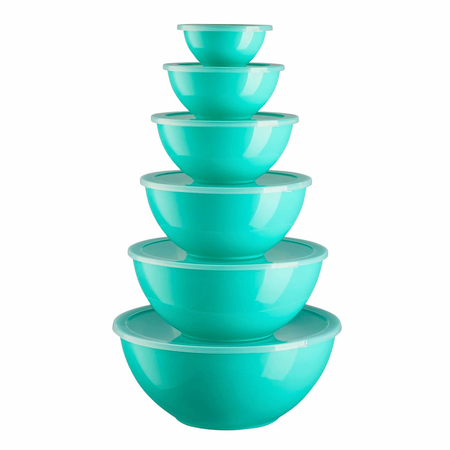 Godinger Nx 12 Piece Mix Bowl Set Seafoam 11300, 028199113004