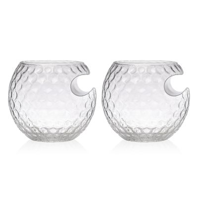 Godinger Golf Cigar Glass Pair 12.5 oz 28308, 028199283080