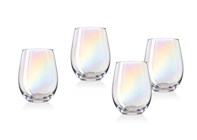 Godinger Monterey Set of 4 Stemless Wines 19 oz 44624, 028199446249