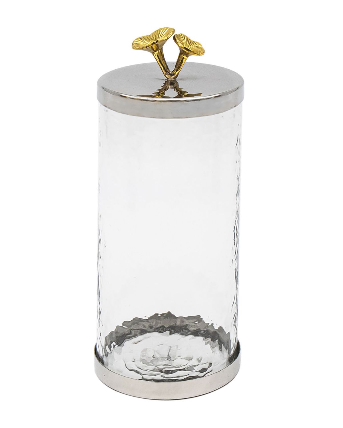 Godinger Mayfair Canister 4x8 Inch Silver 59632