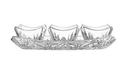 Godinger Dublin Sq/ 4 Piece Relish Serv 25215, 028199252154