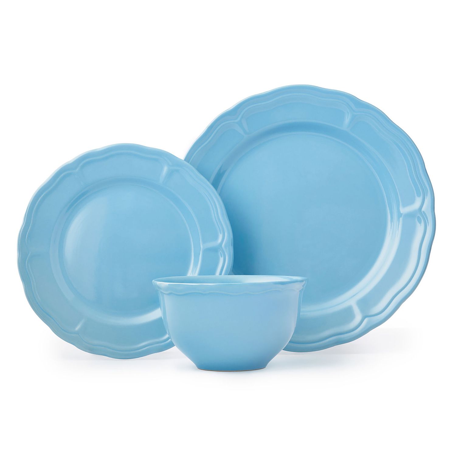 Godinger Madison Blue 12 Piece Stoneware 87492, 028199874929