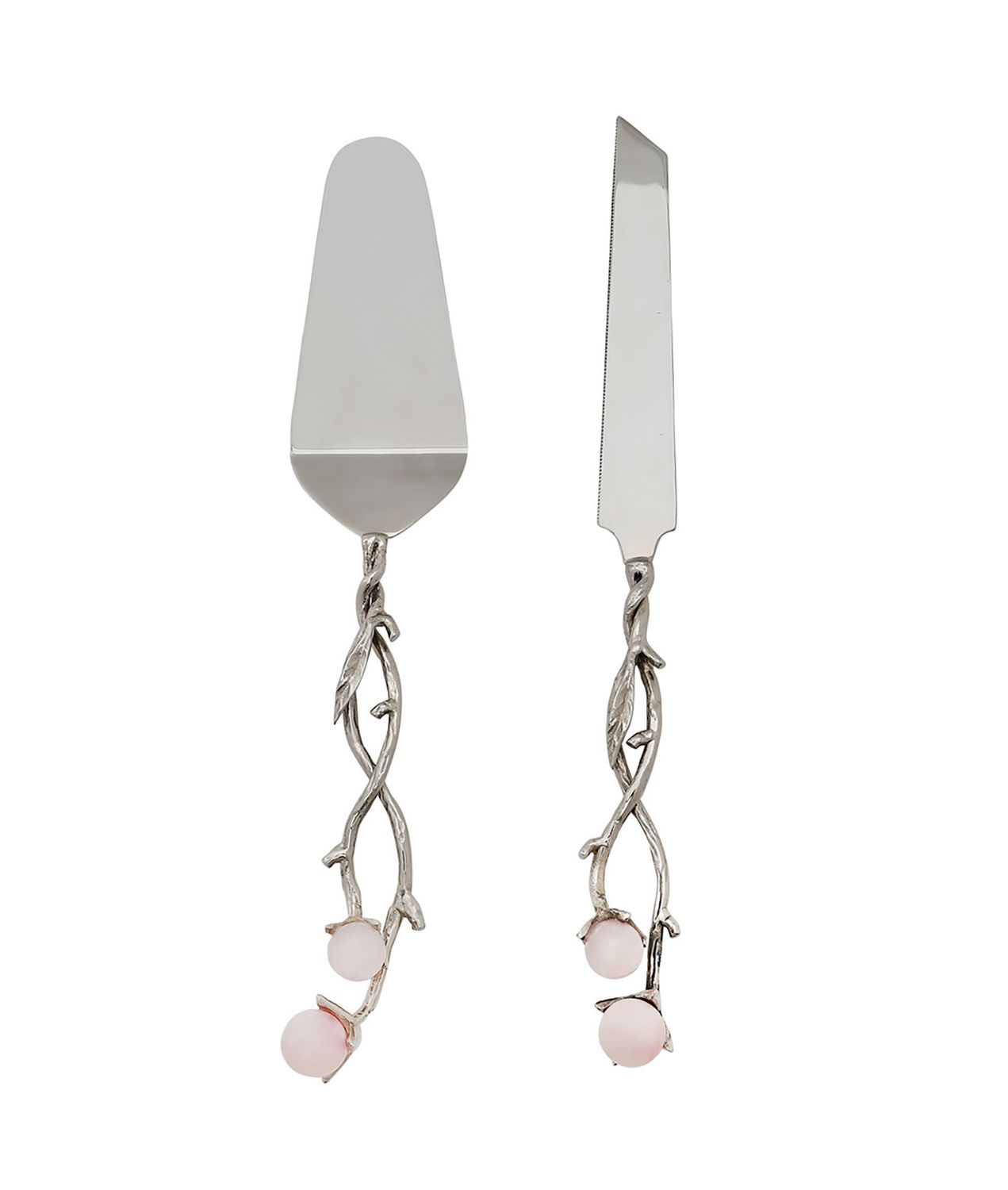 Godinger Hyaline Set of 2 Cake Knife Set 50783, 028199507834