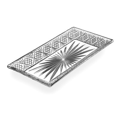 Godinger Dublin Rectangle Tray 12x6.5 25972, 028199259726