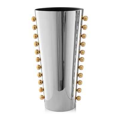 Godinger Temari 18 Vase Silver &amp; Gold 51334, 028199513347