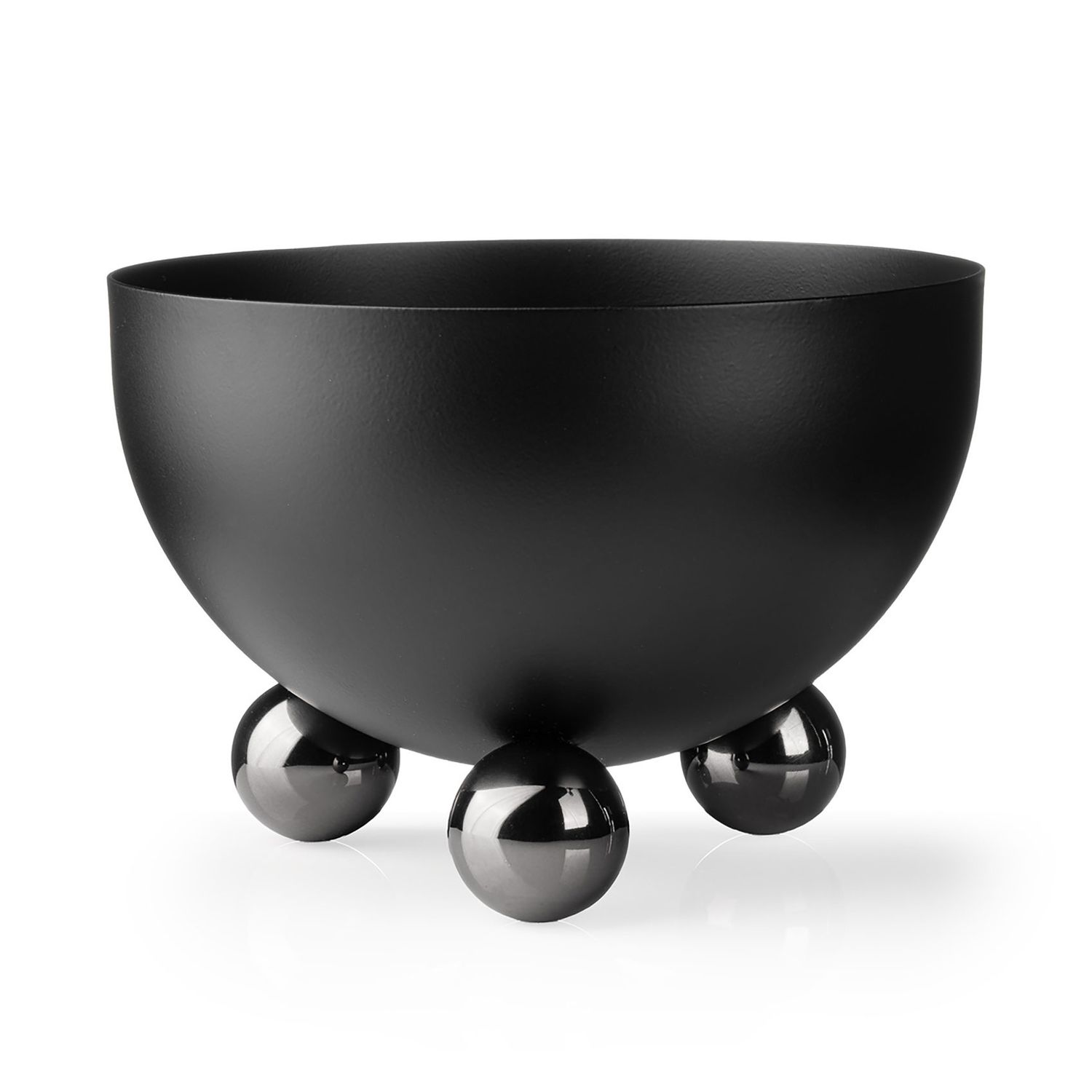 Godinger Temari Nut Bowl Blck &amp; Gunmtl 51335, 028199513354