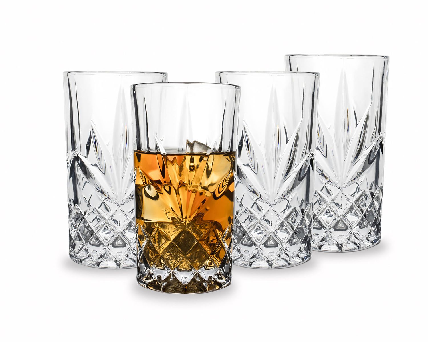 Godinger Shannon Highball Glass Set of 4 27467, 028199274675