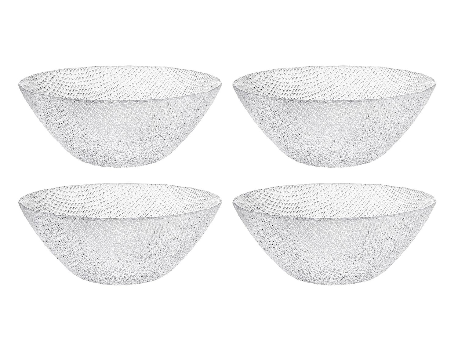 Godinger Confetto 7 Inch Bowl Set of 4 26564, 028199265642
