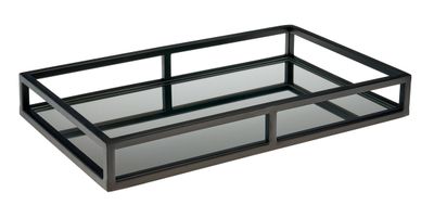 Godinger Hotel Gunmetal 16x10 Mirror Tr 64174, 028199641743