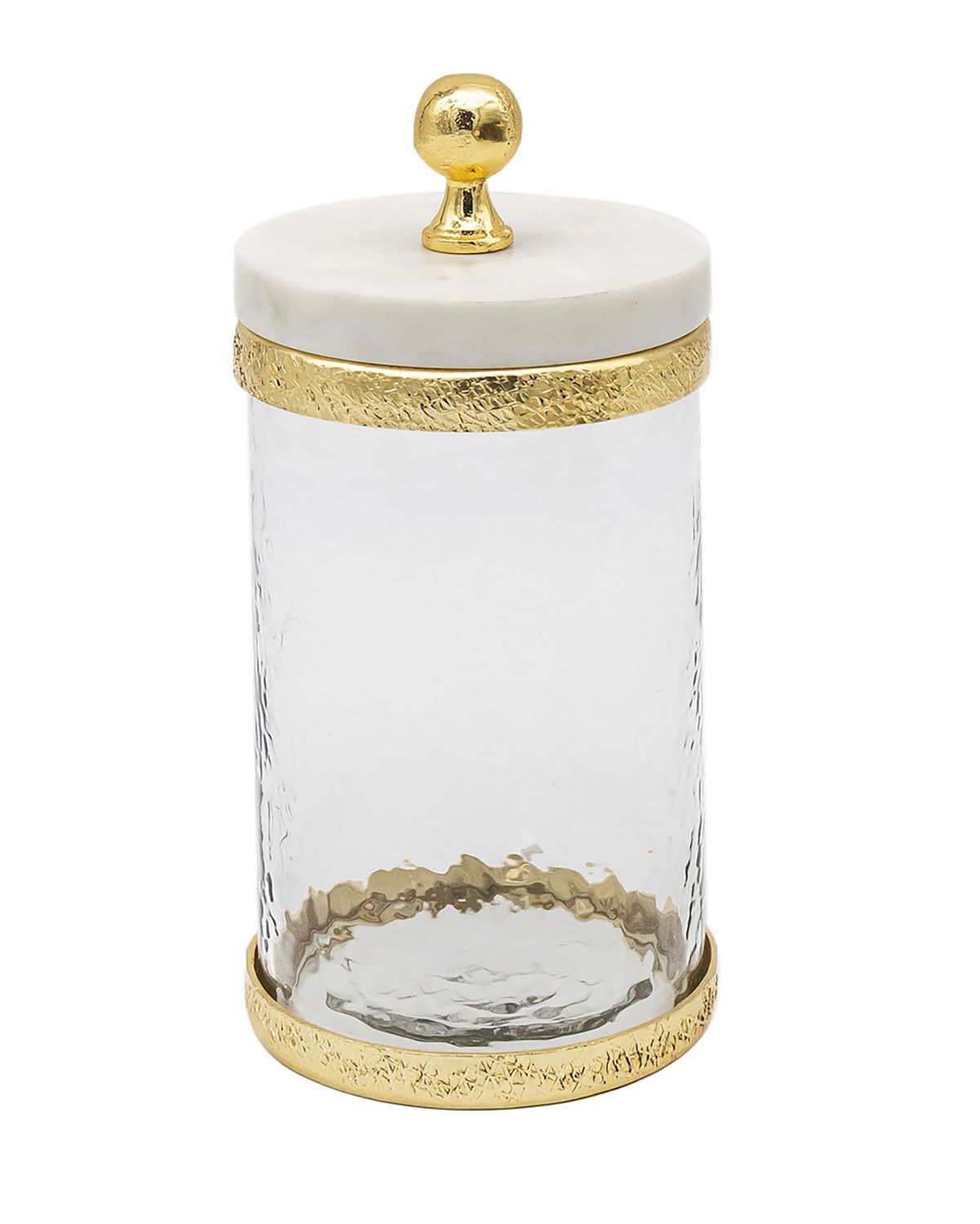 Godinger Marble Gold Band 4x6 Inch Canister 59681, 028199596814