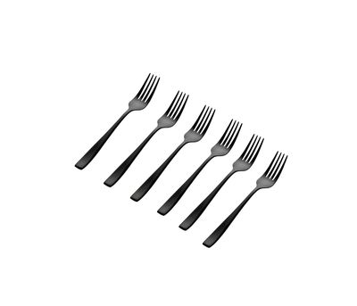 Godinger Pvd Black Forks Set of 6 43513, 028199435137