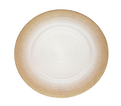 Godinger Circle Charger 13 Inch White 26849, 028199268490