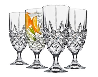 Godinger Set of 4 Dublin Acrylic Clear 64987, 028199649879
