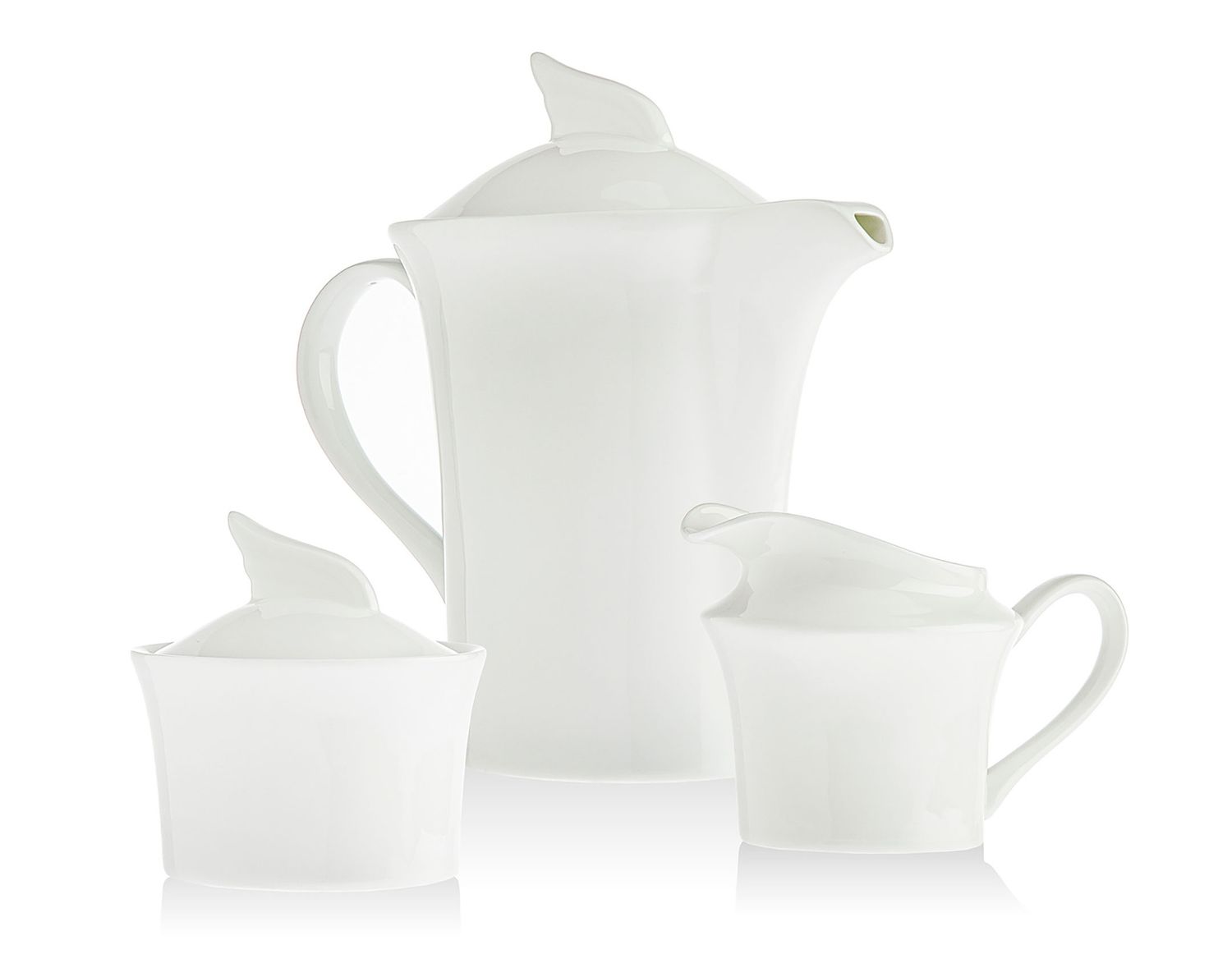 Godinger Bone China Teapot S &amp; C Set 10524, 028199105245