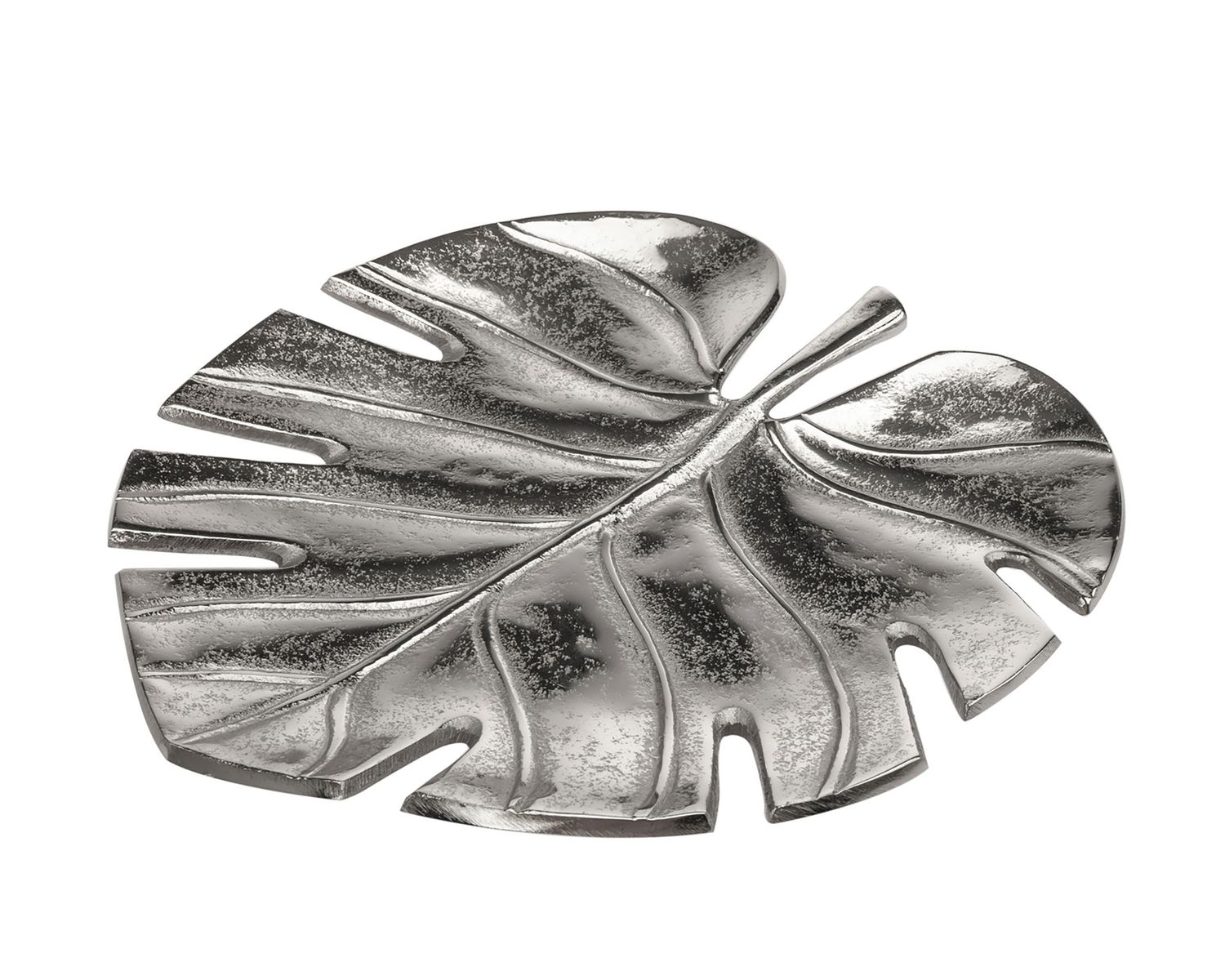 Godinger Leaf Platter Nickel 96544, 028199965443