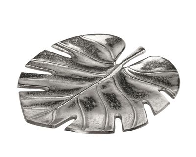 Godinger Leaf Platter Nickel 96544, 028199965443