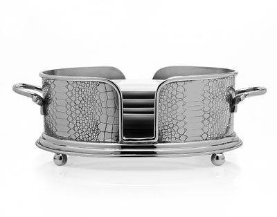 Godinger Croco Salad Plate Holder 8463, 028199084632