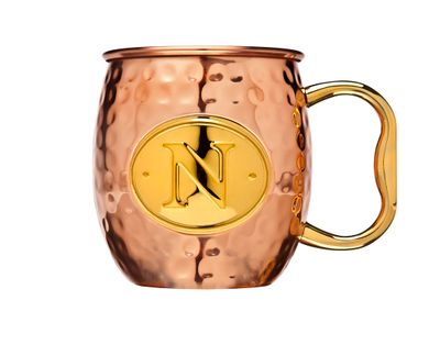 Godinger Moscow Mule 20 oz Monogram N 19353, 028199193532