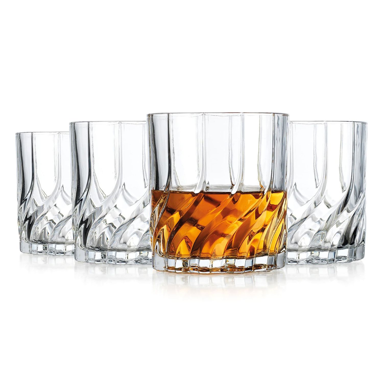 Godinger Marra Set of 4 Double Old Fashioned Glass 330 ml 22005, 028199220054