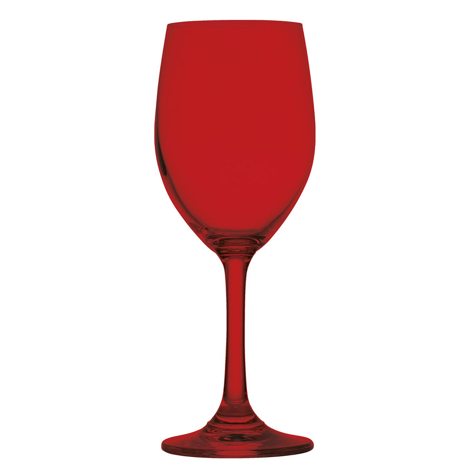 Godinger Set of 4 Veneto White Wine Christmas Red 29047