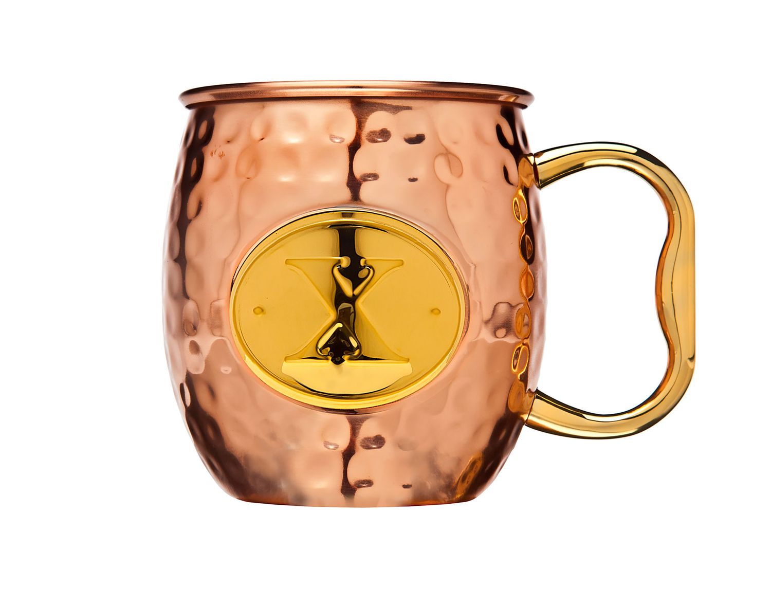 Godinger Moscow Mule 20 oz Monogram X 19363, 028199193631