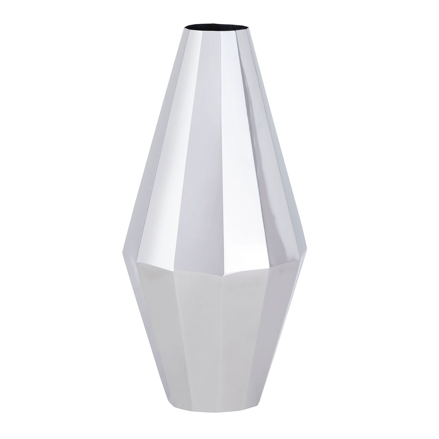 Godinger Conical Steel Flower Vase 16 51294, 028199512944