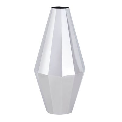Godinger Conical Steel Flower Vase 16 51294, 028199512944